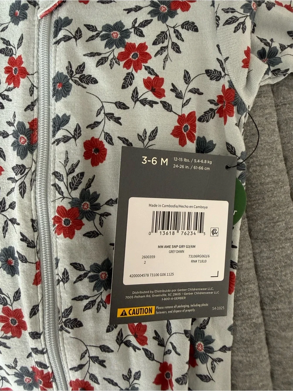 Floral Footie